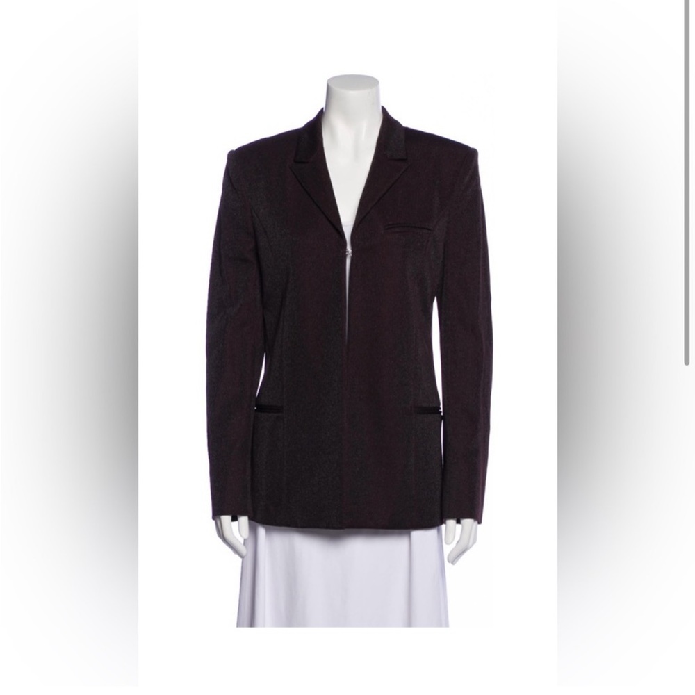 Gianni Versace Versus brown shimmer blazer.  Stunning !